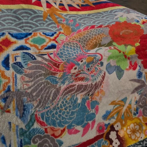 Johnny Was Reversible Cozy quilt full size  Blanket 60 Inches by 70 inch… - Picture 2 of 7